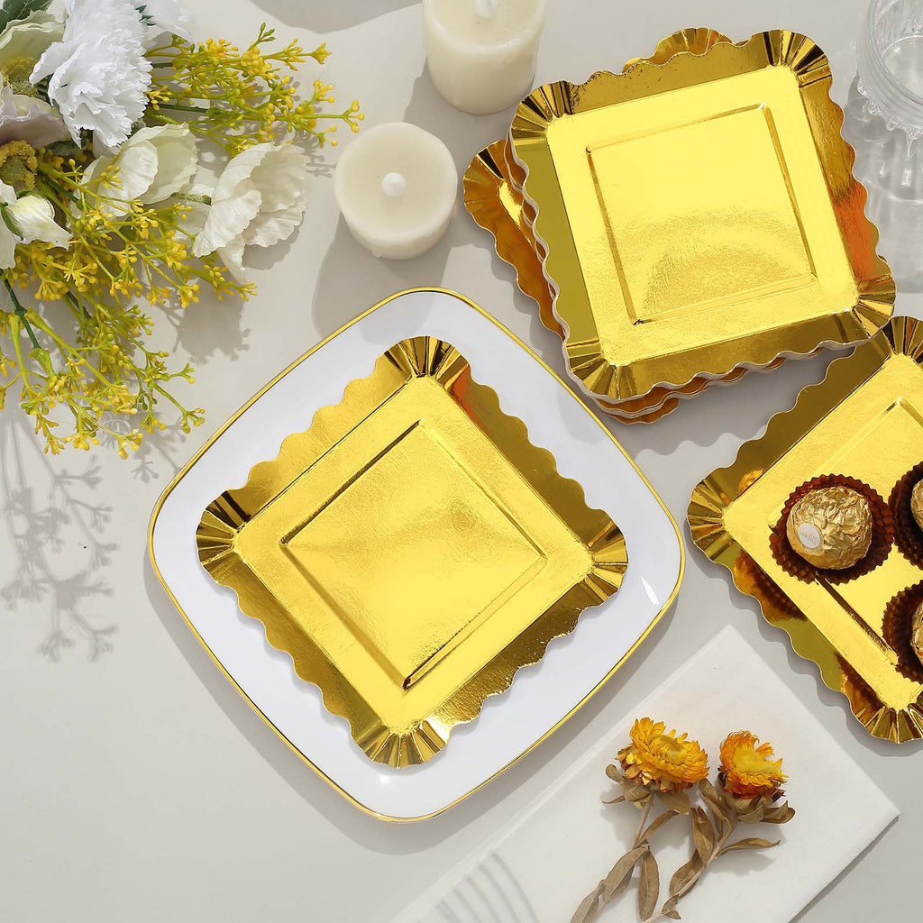 Chegar Plate Square Paper Plates Cheap