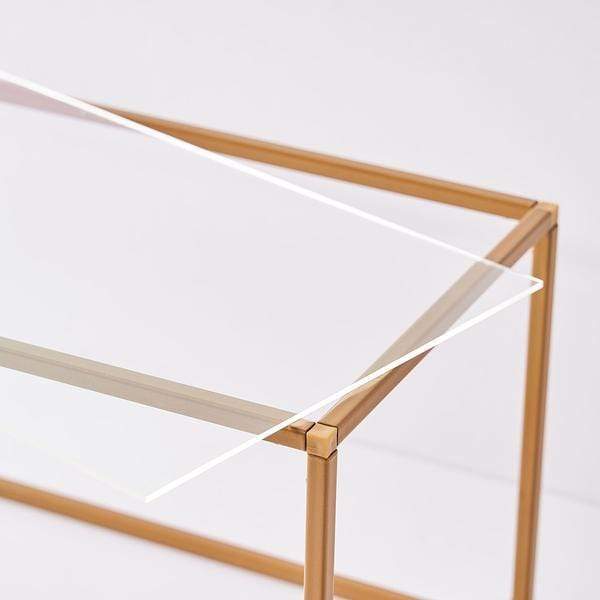 2 Clear Rectangle Plexiglass Sheets DIY Acrylic Sign Boards
