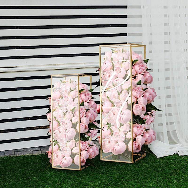 2 Clear Rectangle Plexiglass Sheets DIY Acrylic Sign Boards