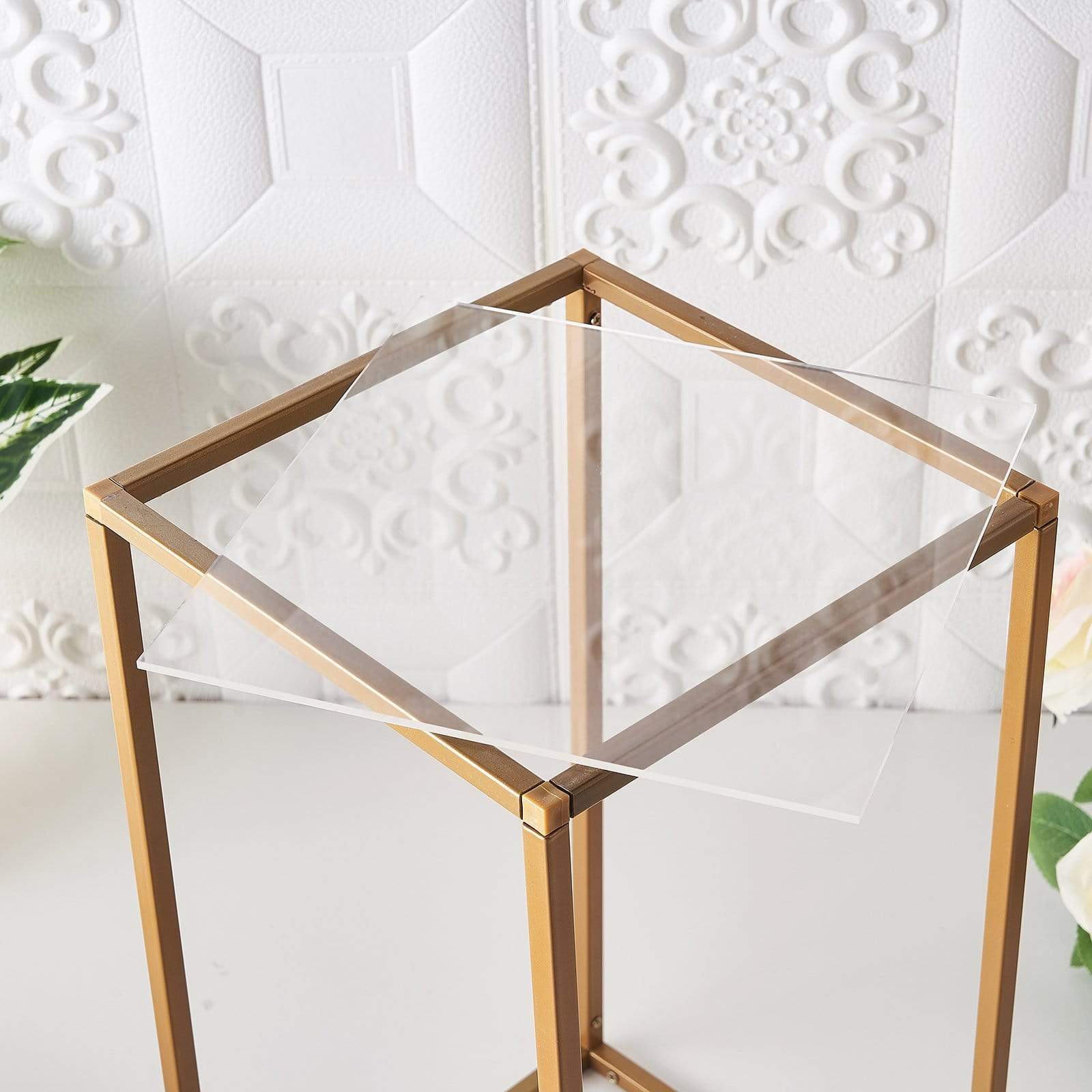 2 Clear Square Plexiglass Sheets DIY Acrylic Sign Boards
