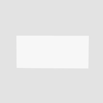 2 White 24x10 in Rectangle Plexiglass Sheets DIY Acrylic Sign Boards ...