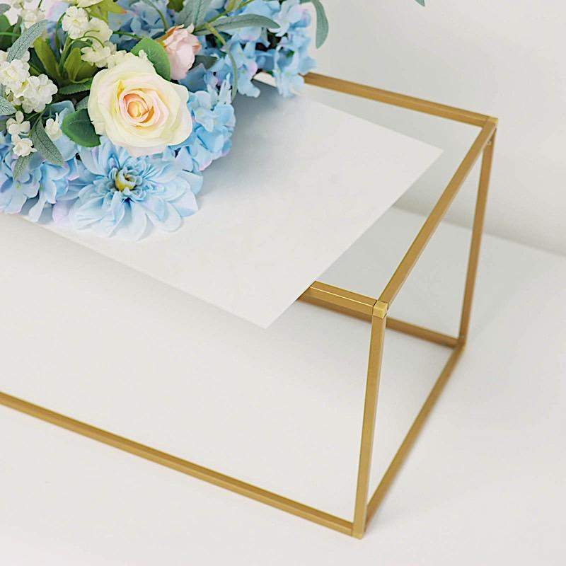 2 White 24x10 in Rectangle Plexiglass Sheets DIY Acrylic Sign Boards