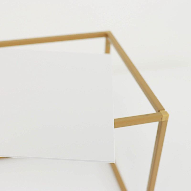 2 White 24x10 in Rectangle Plexiglass Sheets DIY Acrylic Sign Boards ...