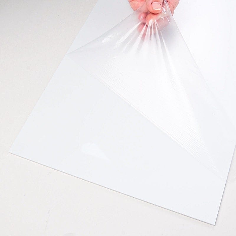 4 Rectangle Plexiglass Sheets DIY Acrylic Sign Boards