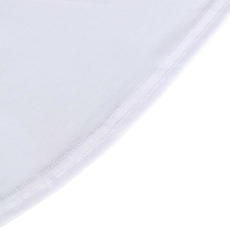 6 feet Fitted Premium Spandex Rectangle Tablecloth Wavy Table Cover