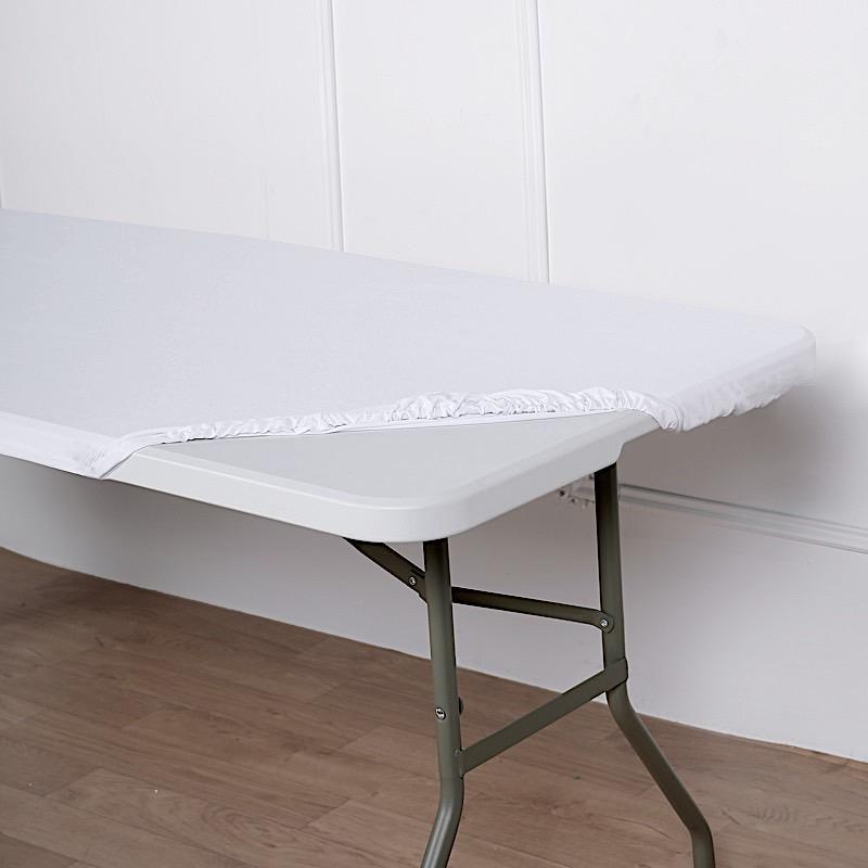 6 feet Fitted Spandex Rectangular Table Top Cover