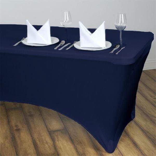 6 ft Rectangular Fitted Spandex Tablecloth
