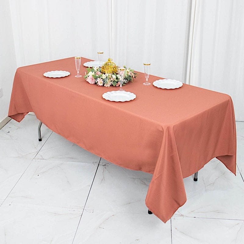 60 x 102 inch Premium Polyester Rectangular Tablecloth