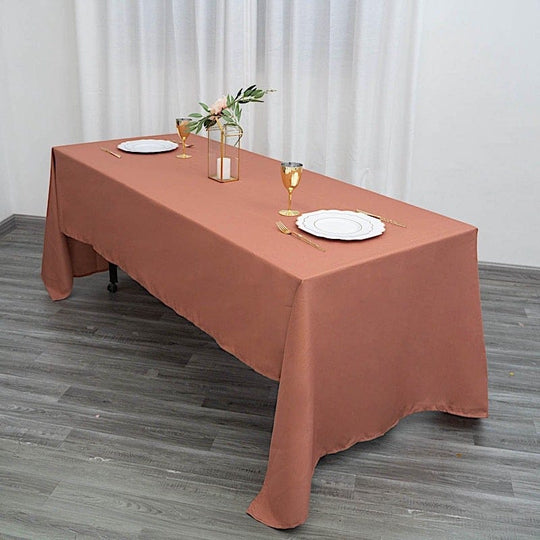 60 x 126 inch Polyester Rectangular Tablecloth