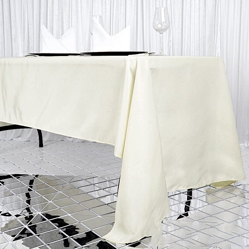 60 x 126 inch Premium Polyester Rectangular Tablecloth