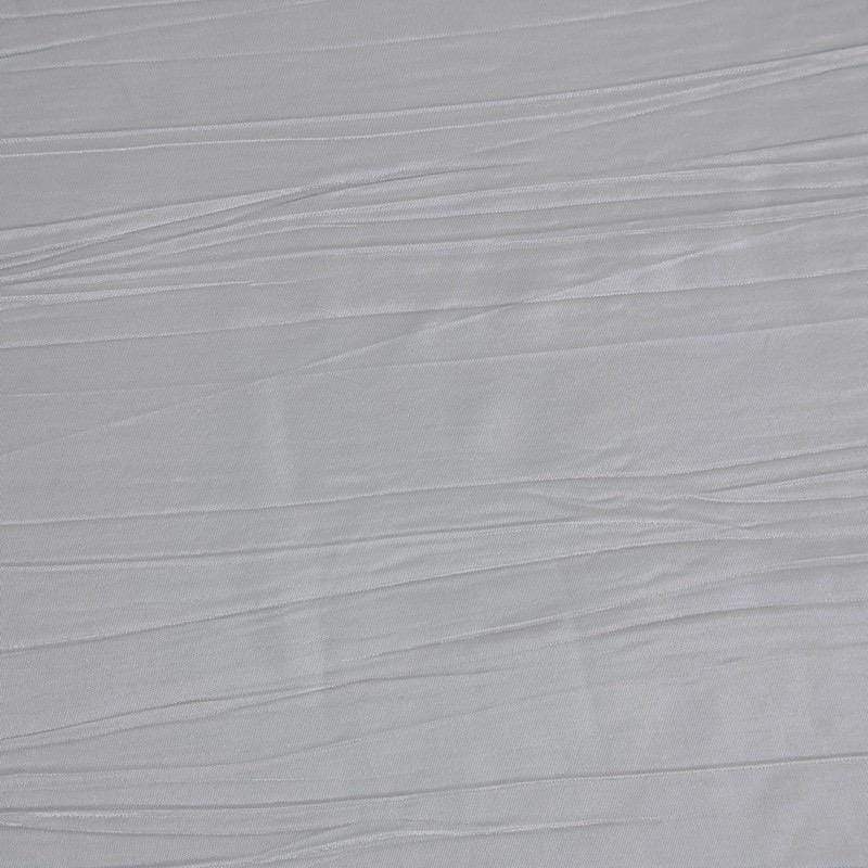 60x102 in Metallic Crinkled Taffeta Rectangular Tablecloth