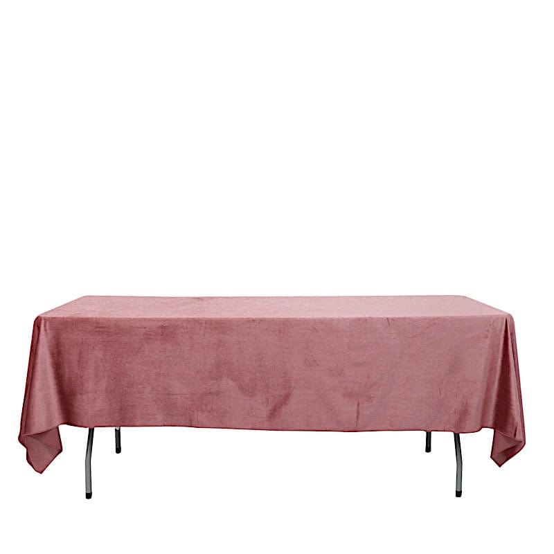 60x102 in Rectangular Premium Velvet Tablecloth