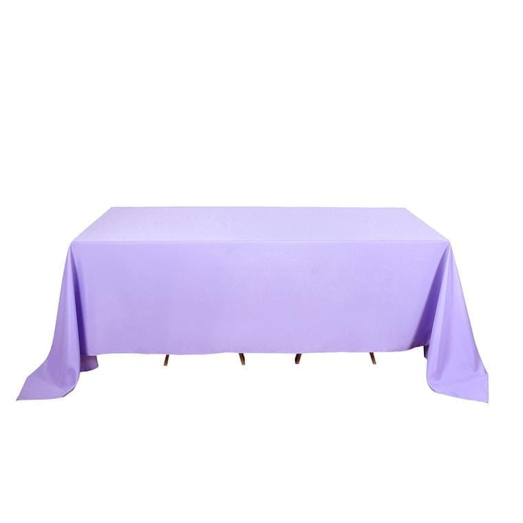 90 x 132 inch Polyester Rectangular Tablecloth