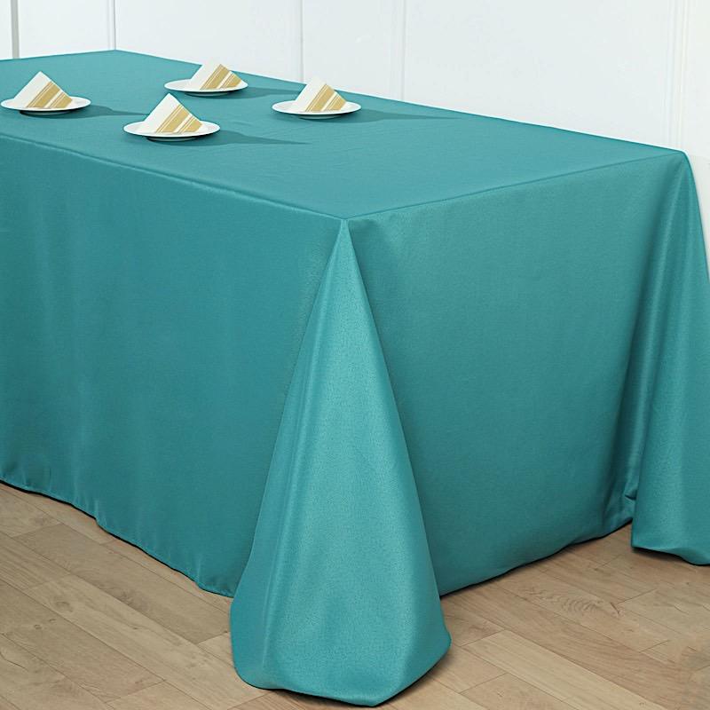 90 x 156 inch Polyester Rectangular Tablecloth