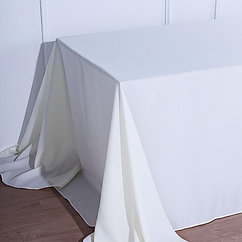 90 x 156 inch Rounded Corners Tablecloth