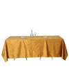 90x132 in Gold Rectangular Premium Velvet Tablecloth