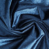 90x132 in Navy Blue Rectangular Premium Velvet Tablecloth