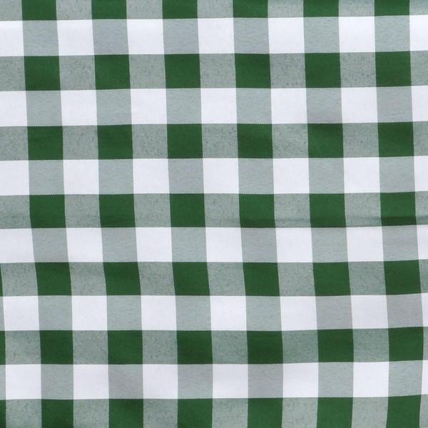 90x132 inch Gingham Checkered Polyester Rectangular Tablecloth