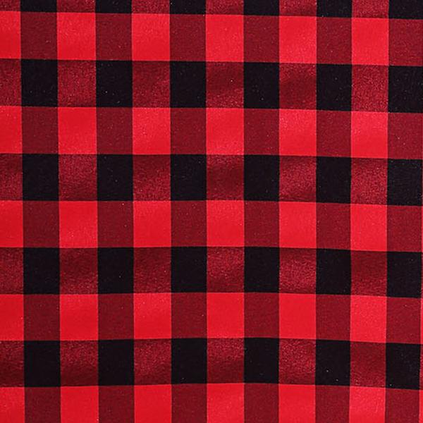 90x132 inch Gingham Checkered Polyester Rectangular Tablecloth