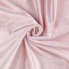 90x156 in Blush Rectangular Premium Velvet Tablecloth