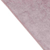 90x156 in Dusty Rose Rectangular Premium Velvet Tablecloth