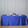 90x156 in Royal Blue Rectangular Premium Velvet Tablecloth