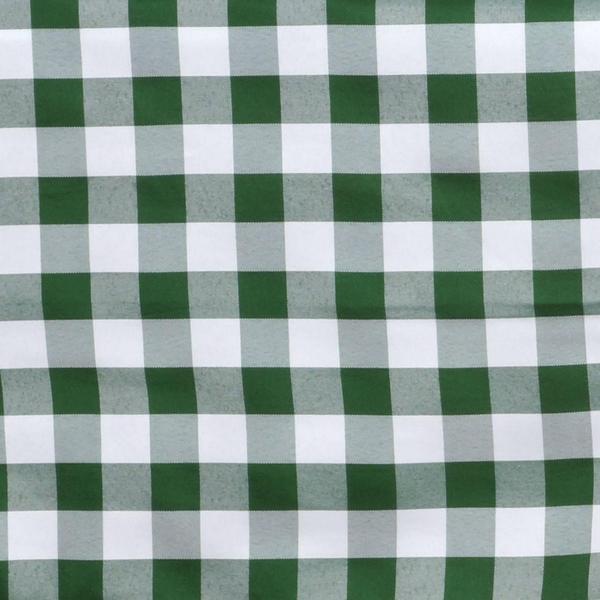 90x156 inch Gingham Checkered Polyester Rectangular Tablecloth