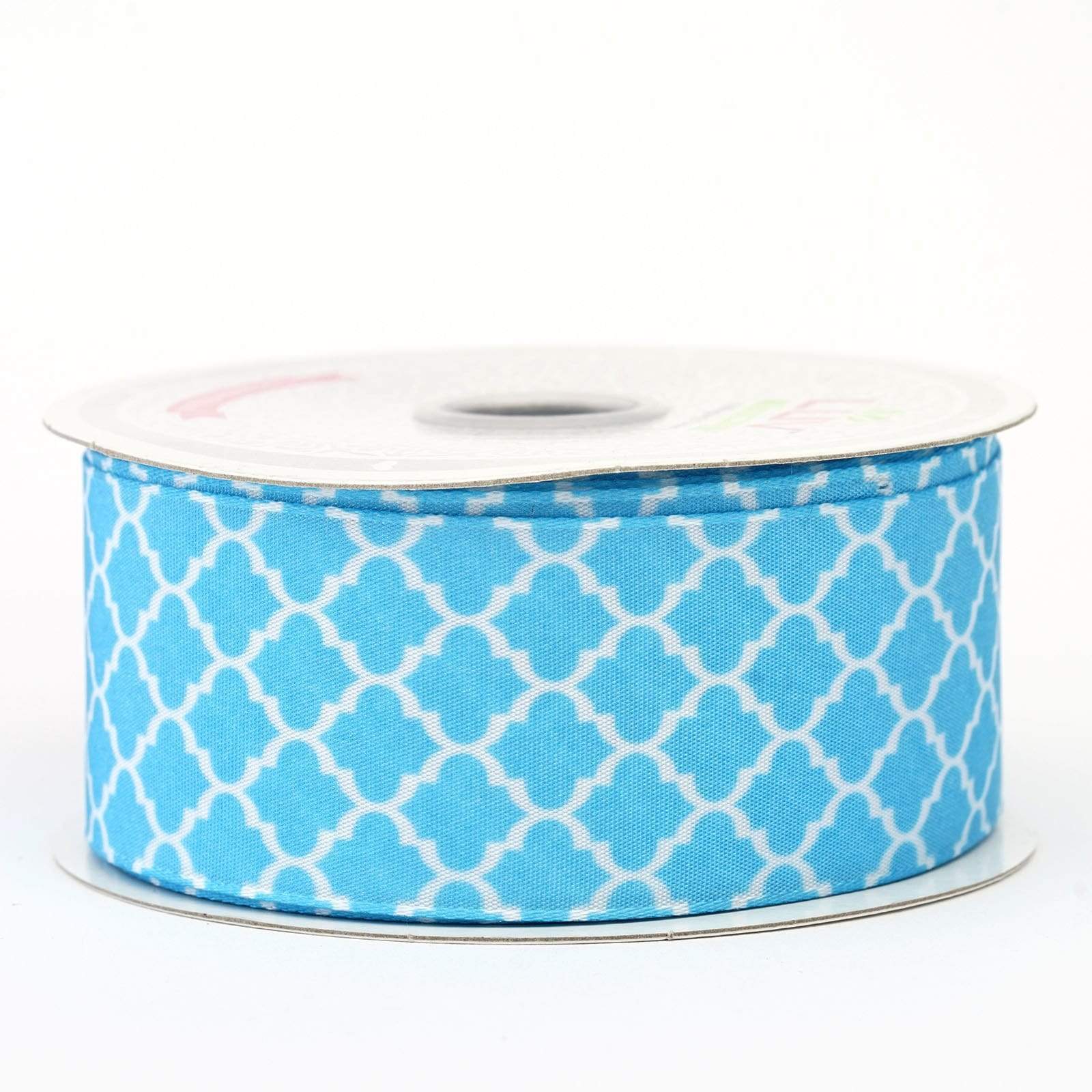 1.5 inch x 10 yards Geometric Pattern Grosgrain Ribbon