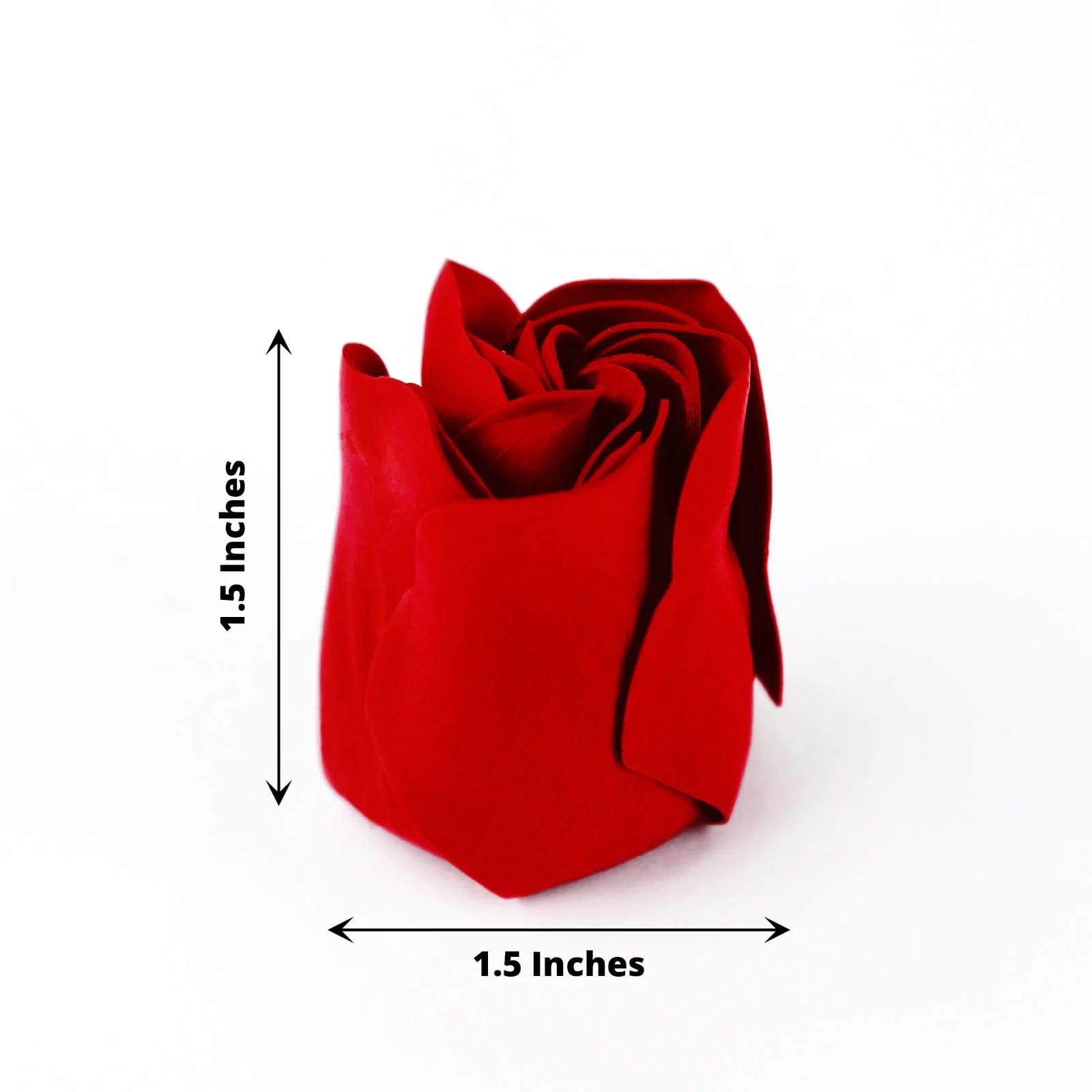 24 Scented Rose Soap Party Favors in Gift Boxes with Ribbons