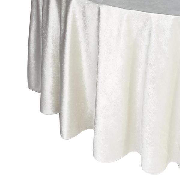 120 in Round Premium Velvet Tablecloth