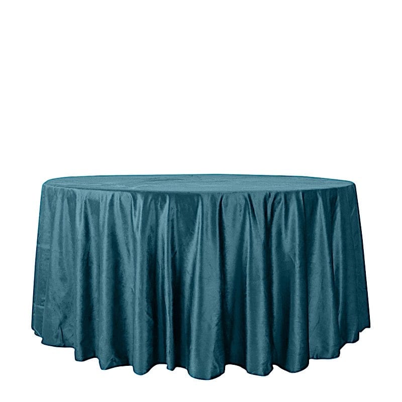 120 in Round Premium Velvet Tablecloth