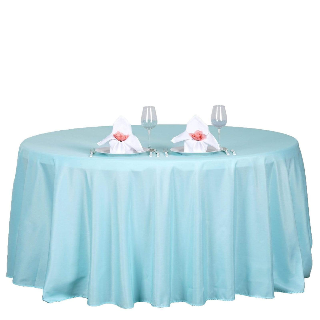 60 x 102 inch Dusty Rose Polyester Rectangular Tablecloth