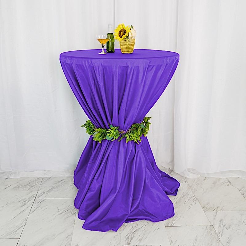 120 inch Willow Green Polyester Round Tablecloth