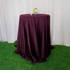 120 inch Turquoise Polyester Round Tablecloth