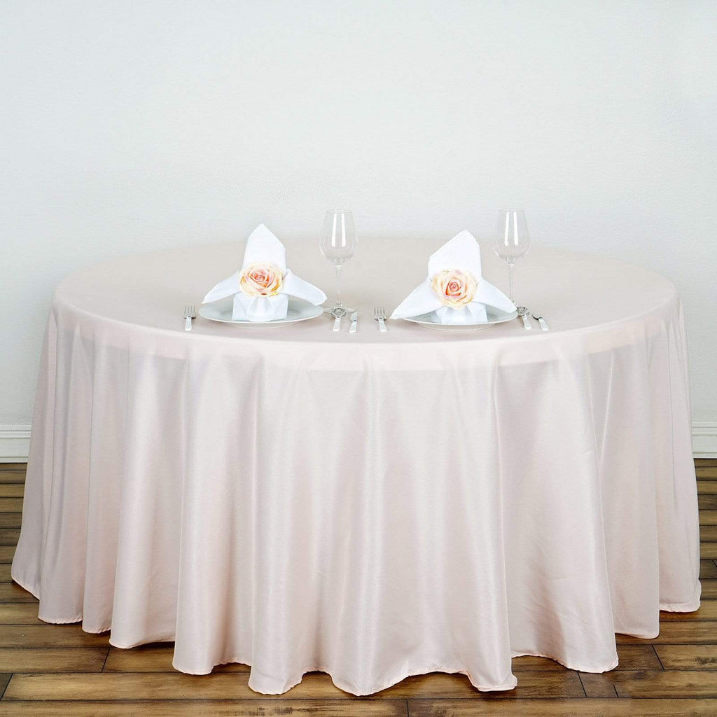 Round Tablecloths Sizing Guide | BalsaCircle.com