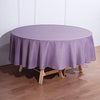 90 in White Polyester Round Tablecloth Party Supplies Wedding Linens