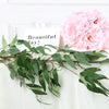 60" long Green Artificial Willow Leaves Vine Garland