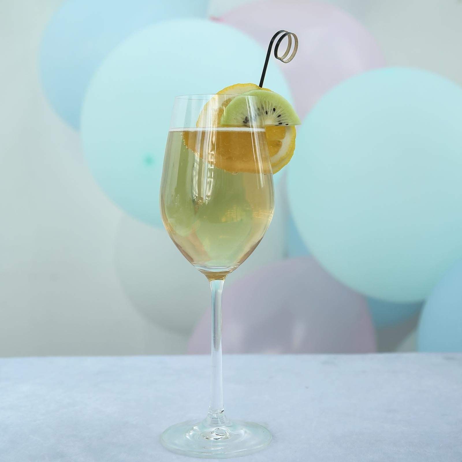 100 pcs 4 in long Light Brown Natural Sustainable Bamboo Skewers Cocktail Picks with Cute Assorted Umbrellas