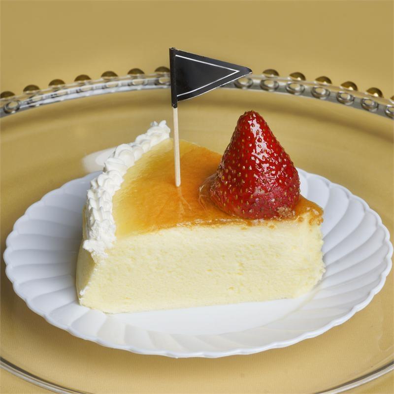 50 pcs Black Pennant Flag Wood Toothpicks