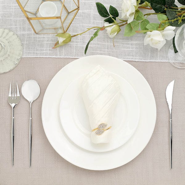 24 Disposable Plastic Cutlery Spoon Fork and Knife Set