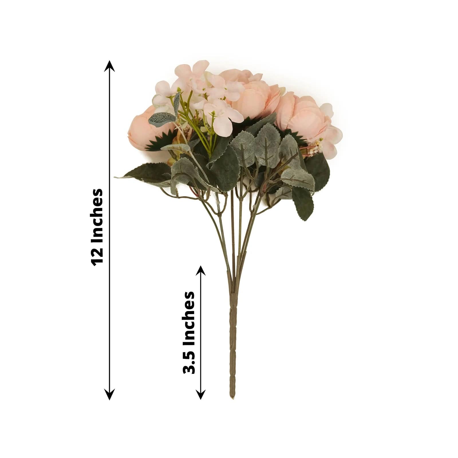 2 Bouquets 12 in Assorted Artificial Flowers Silk Floral Bushes