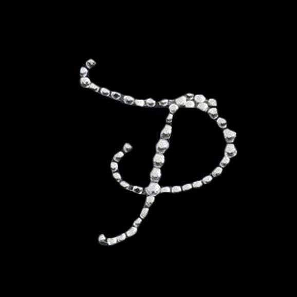 12 pcs Letter Clear Rhinestones Gem Stickers