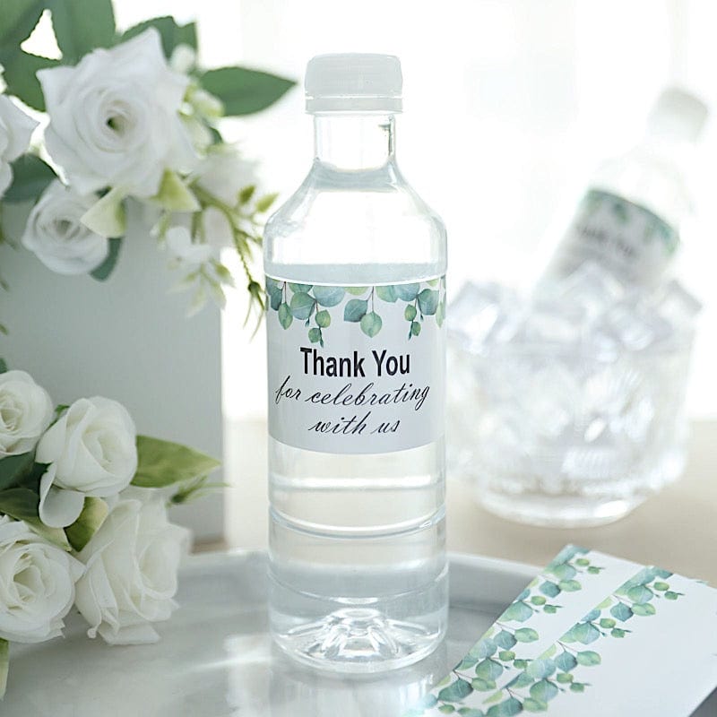 Free Printable Thank You Water Bottle Labels