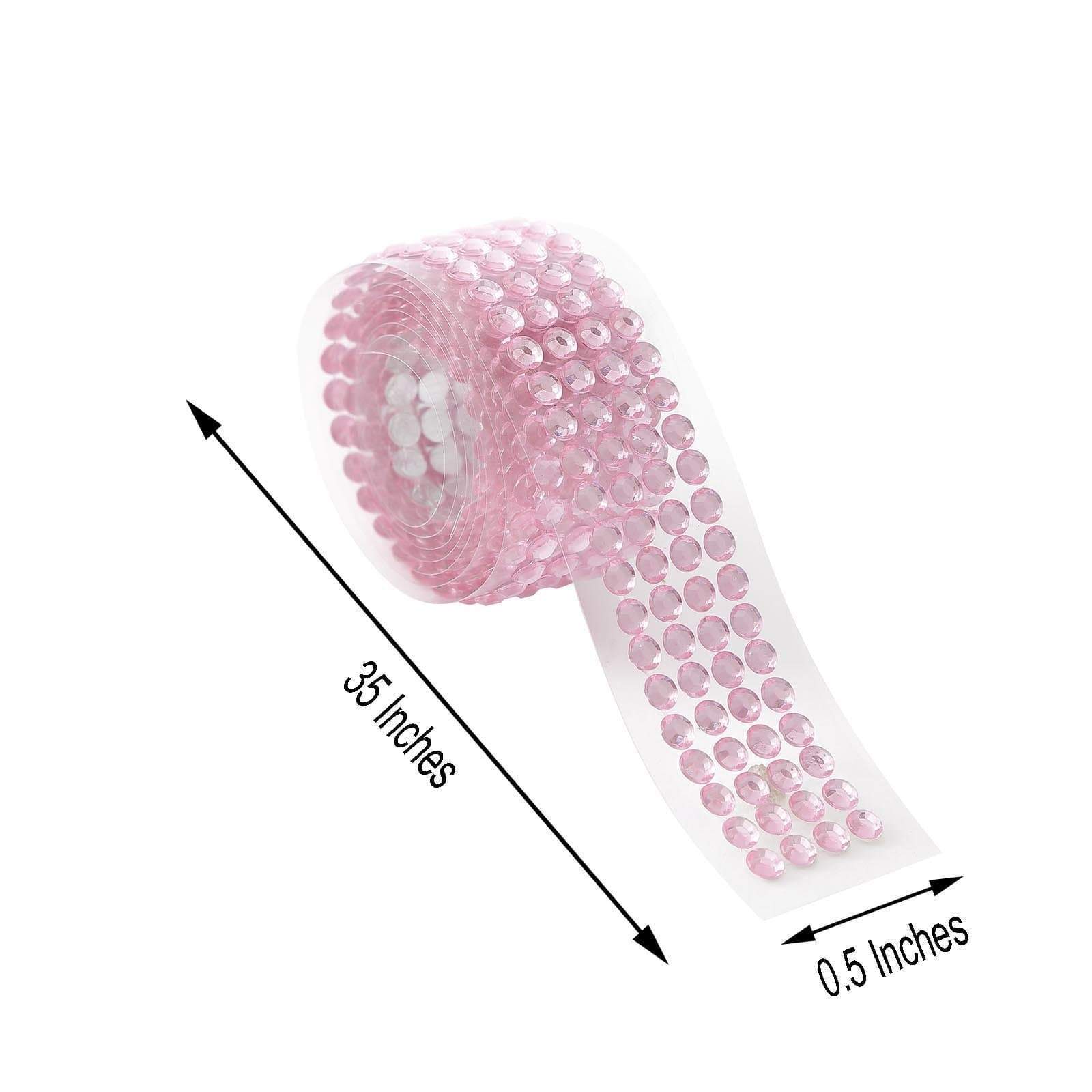 3 feet long Diamond Self-Adhesive Sticker Roll