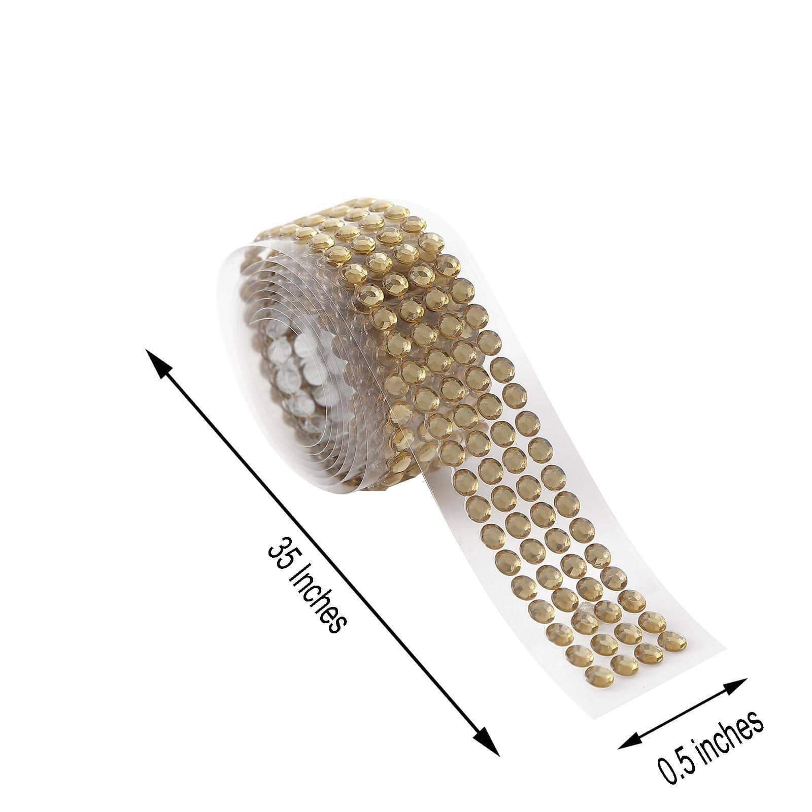 3 feet long Diamond Self-Adhesive Sticker Roll