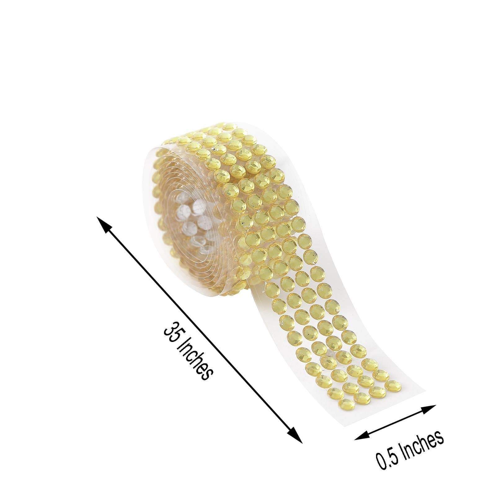 3 feet long Diamond Self-Adhesive Sticker Roll