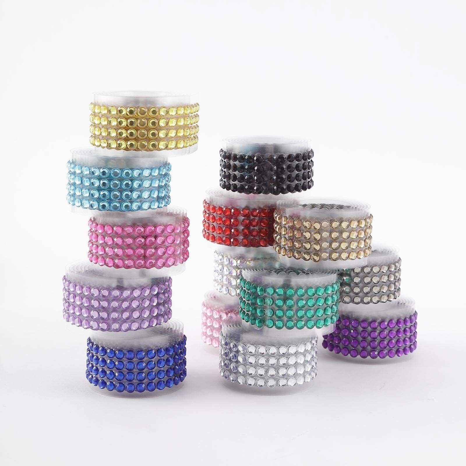 3 feet long Diamond Self-Adhesive Sticker Roll