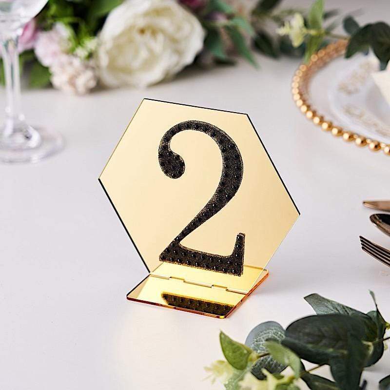4 in Number Black Self-Adhesive Rhinestones Gems Sticker