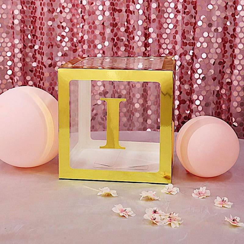 4 Metallic Gold 5 in Letter Stickers Backdrop Wall Decorations