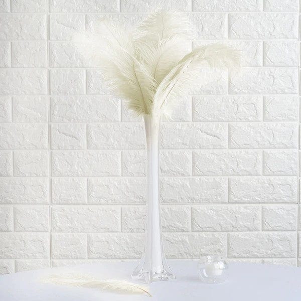 12 pcs 13 - 15 inches Genuine Ostrich Feathers